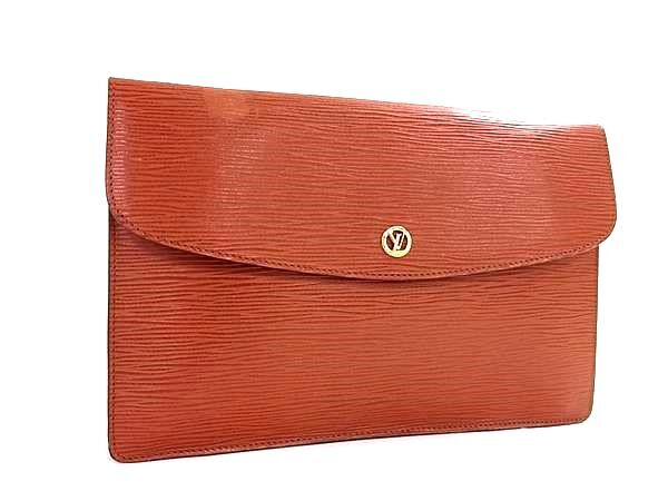 LOUIS VUITTON ルイヴィトン クラッチバッグ モンテーニュ 27 M52653 ケニアブラウン(ブラウン系) エピ ユニセックス