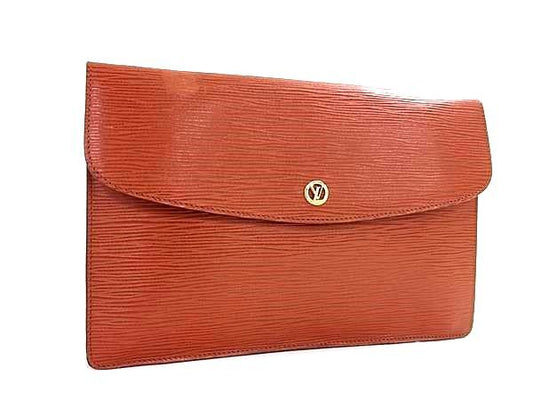 LOUIS VUITTON ルイヴィトン クラッチバッグ モンテーニュ 27 M52653 ケニアブラウン(ブラウン系) エピ ユニセックス
