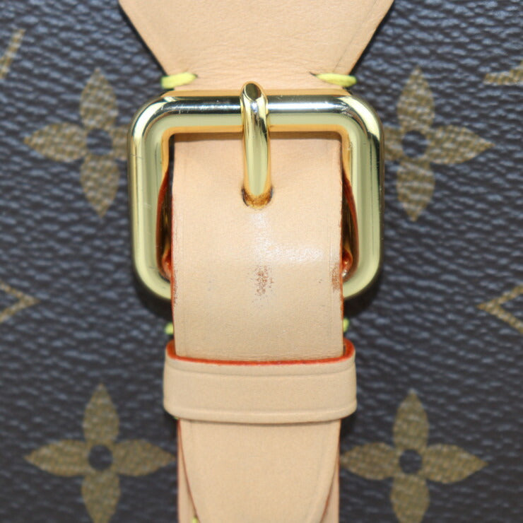 美品 LOUIS VUITTON ルイ ヴィトン ヴァリゼット・ヴェルティカル ハンドバッグ M68623 モノグラムキャンバス レザー ブラウン ゴールド金具 2WAY ショルダーバッグ ポシェット ビトン