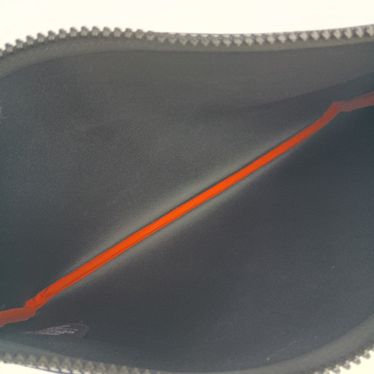 超美品 HERMES エルメス トゥルースフラット MM ネオバン ポーチ H104312M 01 ネイビー ポリアミド エラスタン レディース クラッチバッグ セカンドバッグ