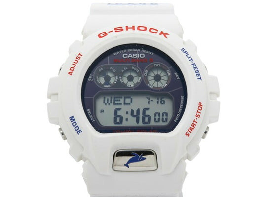 新古未使用展示品 CASIO カシオ 腕時計 G-SHOCK Love The Sea And The Earth GW-6901K-7JR ホワイト ブラック文字盤 樹脂 ステンレス メンズ デジタル ソーラー電波 イルクジ