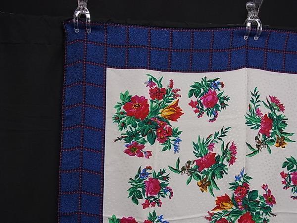 TIFFANY＆Co ティファニー スカーフ マルチカラー シルク100% レディース 花 フラワー 超美品