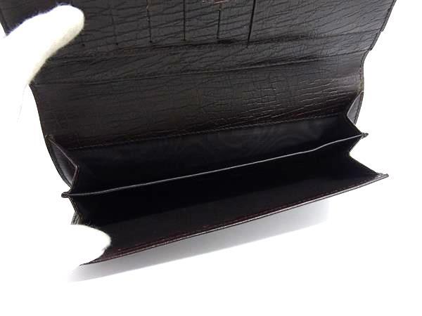 GUCCI グッチ 財布 GGスプリーム 115046 ベージュ ブラウン PVC レザー レディース Wホック 二つ折り 長財布 シルバー金具 美品