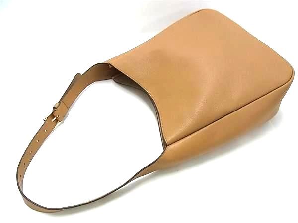 TORY BURCH トリーバーチ ショルダーバッグ ブラウン レザー レディース 新品未使用展示品