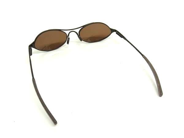 PRADA プラダ サングラス SPR 61A ブラウン メタル ユニセックス