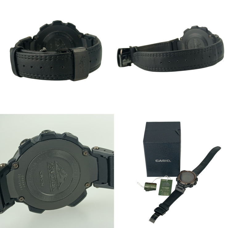 CASIO カシオ 時計 プロトレックマナスル PRX2000LB1JF デジタル文字盤 TI 革 メンズ