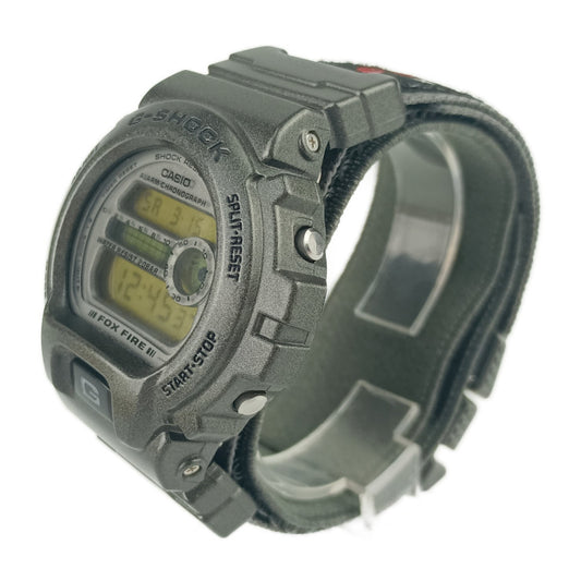 美品 CASIO カシオ 腕時計 G-SHOCK X-treme Ｇショック エクストリーム DW-6900X-8BT ガンメタリック系 グレー系 ステンレス 樹脂 メンズ クオーツ デジタル スポーツモデル