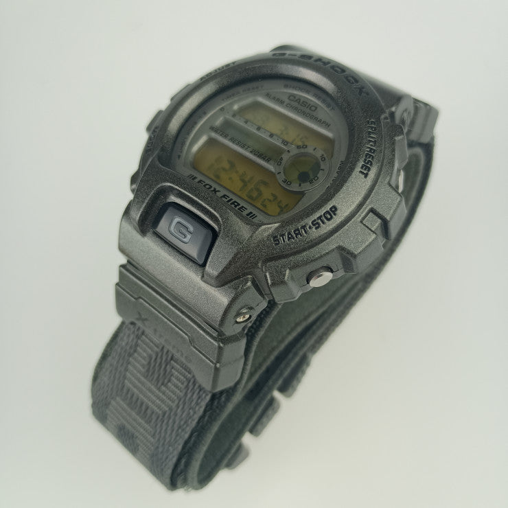 美品 CASIO カシオ 腕時計 G-SHOCK X-treme Ｇショック エクストリーム DW-6900X-8BT ガンメタリック系 グレー系 ステンレス 樹脂 メンズ クオーツ デジタル スポーツモデル