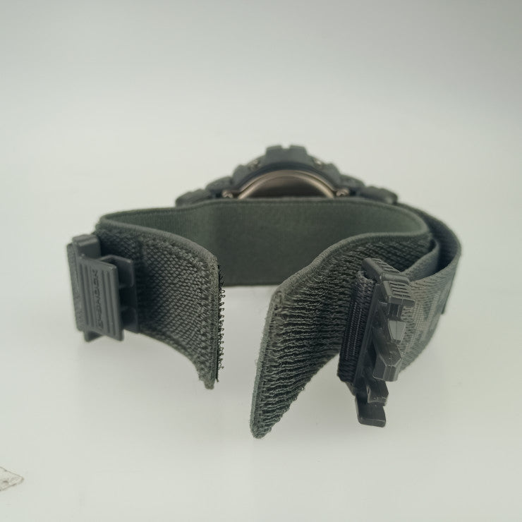 美品 CASIO カシオ 腕時計 G-SHOCK X-treme Ｇショック エクストリーム DW-6900X-8BT ガンメタリック系 グレー系 ステンレス 樹脂 メンズ クオーツ デジタル スポーツモデル