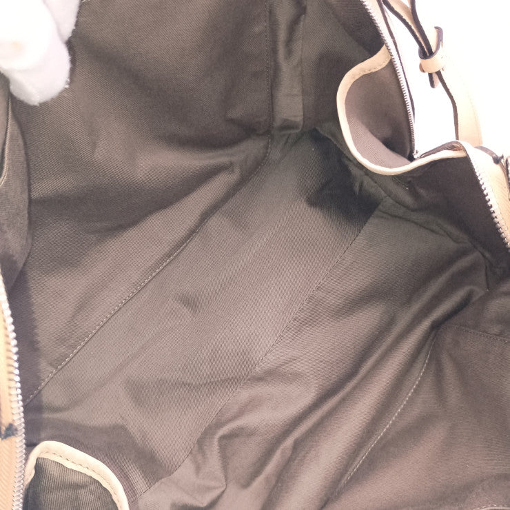 美品 Chloe クロエ ボストンバッグ オーロラ ボストンバッグ - ベージュ系 ゴールド金具 レザー レディース 2WAY ハンドバッグ ショルダーバッグ