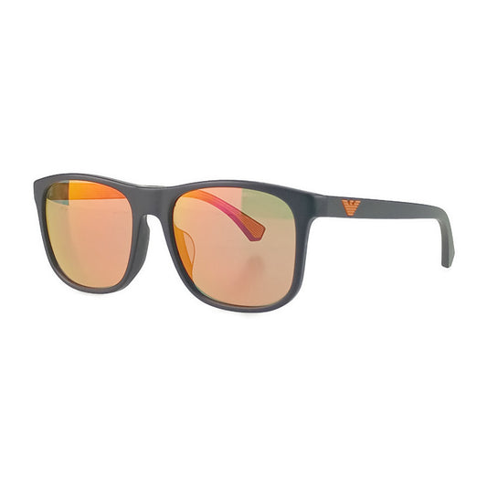 EMPORIO ARMANI エンポリオ アルマーニ サングラス アジアンフィット サングラス EA4129F 5752/F6 ブラウン系 オレンジ系 プラスチック メンズ 56□19 142