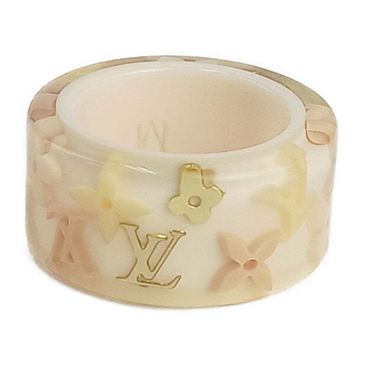 超美品 LOUIS VUITTON ルイ ヴィトン 指輪 リング・バーグ ファランドール M65816 ローズ レジン レディース ＃M