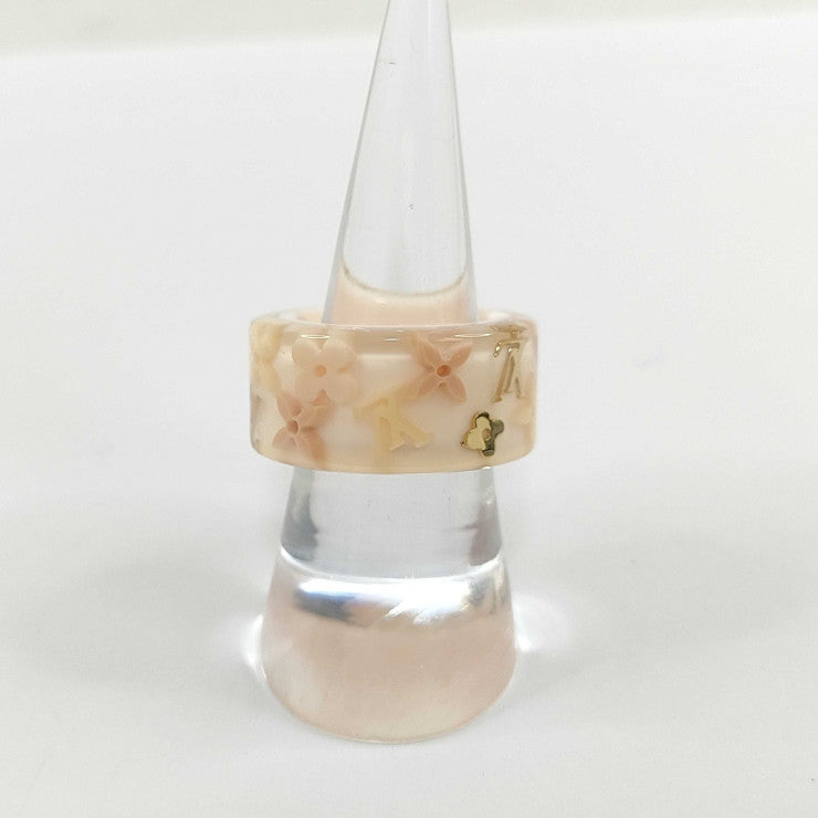 超美品 LOUIS VUITTON ルイ ヴィトン 指輪 リング・バーグ ファランドール M65816 ローズ レジン レディース ＃M