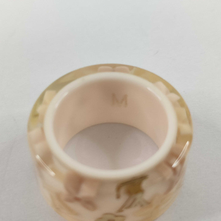 超美品 LOUIS VUITTON ルイ ヴィトン 指輪 リング・バーグ ファランドール M65816 ローズ レジン レディース ＃M