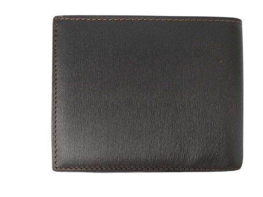 新古未使用展示品 dunhill ダンヒル 財布 サイドカー 二つ折り財布 FP3070E ブラック レザー メンズ