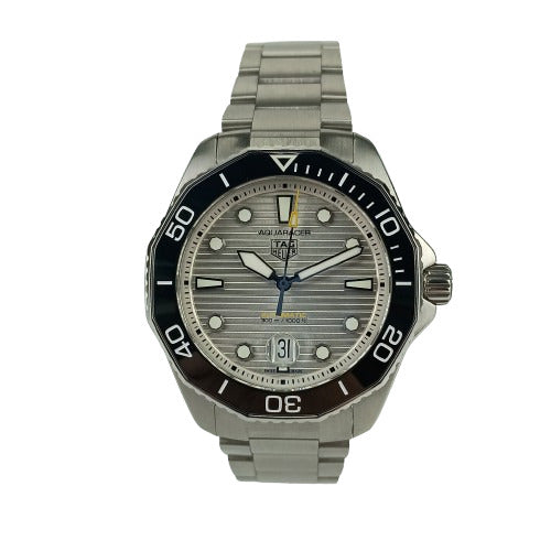 美品 TAG Heuer タグホイヤー 腕時計 アクアレーサープロフェッショナル300 キャリバー5 WBP201C.BA0632 シルバー文字盤 SS SS メンズ