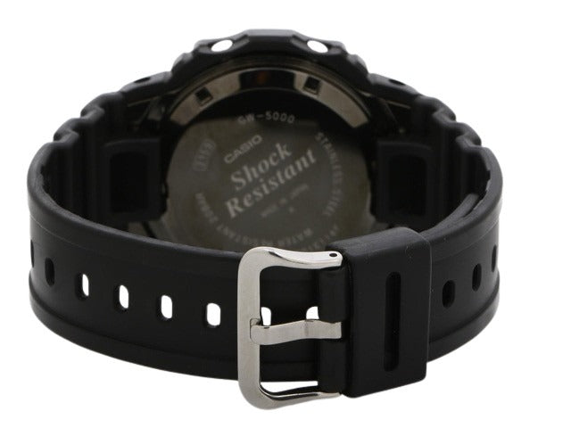 CASIO カシオ 腕時計 GSHOCK GW 5000 1JF ブラック 樹脂 ステンレス メンズ デジタル 電波ソーラー