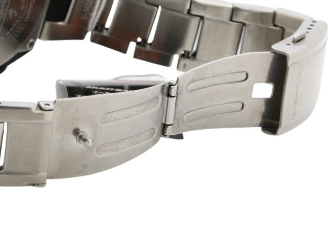 CASIO カシオ 腕時計 GSHOCK Gスチール GST W100D シルバー ステンレス 樹脂 メンズ アナデジ 電波ソーラー