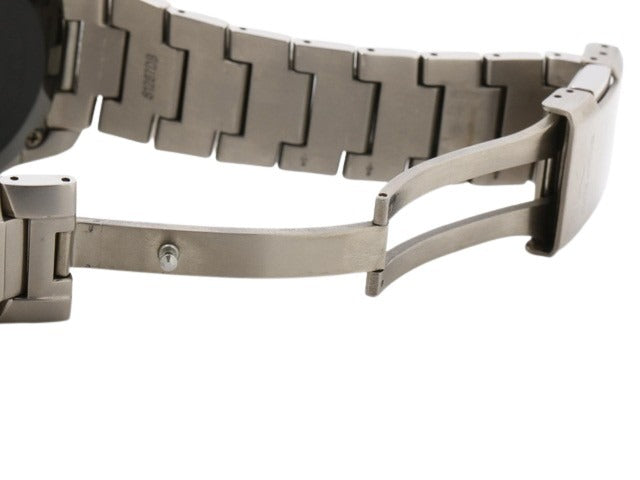 CASIO カシオ 腕時計 オシアナス クラシックライン OCW T410TD 1AJF シルバー ブラック文字盤 チタン メンズ アナデジ 電波ソーラー 美品