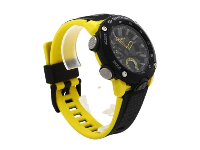 CASIO カシオ 腕時計 GSHOCK GA 2000 1A9JF ブラック イエロー カーボン 樹脂 メンズ アナデジ クオーツ 超美品