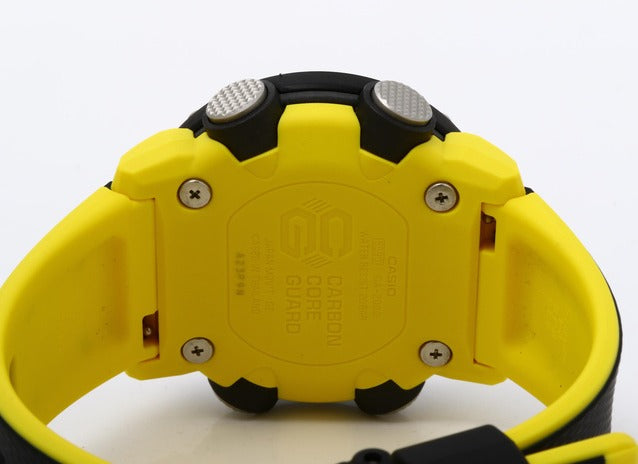 CASIO カシオ 腕時計 GSHOCK GA 2000 1A9JF ブラック イエロー カーボン 樹脂 メンズ アナデジ クオーツ 超美品