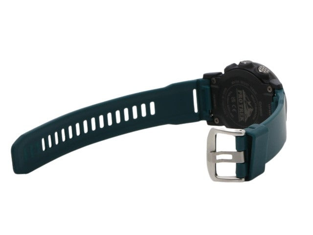 CASIO カシオ 腕時計 プロトレック クライマーライン PRW 35Y 3JF ブラック ブルーグリーン 樹脂 ステンレス メンズ デジタル 電波ソーラー 美品