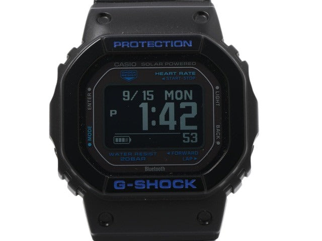 CASIO カシオ 腕時計 GSHOCK GSQUAD DW H5600 1A2JR ブラック 樹脂 ステンレス メンズ デジタル クオーツ ハイブリッド 新古未使用展示品