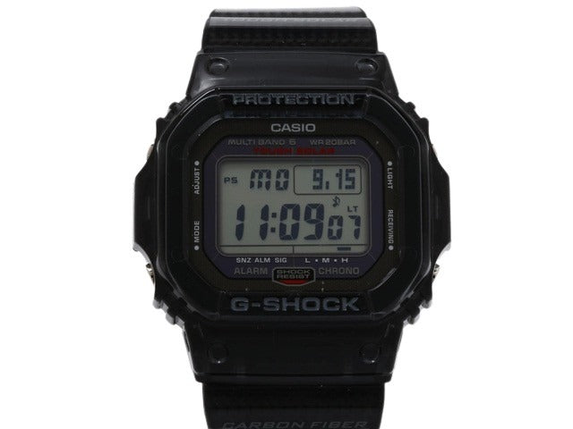 CASIO カシオ 腕時計 GSHOCK GW S5600U 1JF ブラック 樹脂 チタン メンズ デジタル 電波ソーラー 超美品