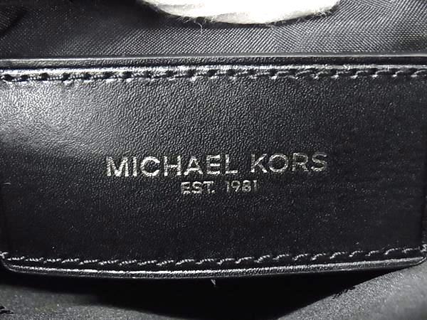 MICHAEL KORS マイケルコース ショルダーバッグ グレー レッド PVC メンズ MK柄 メッセンジャーバッグ 新品未使用展示品