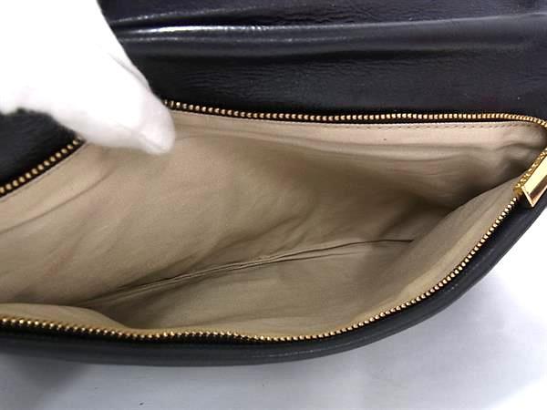 TORY BURCH トリーバーチ バッグ クラッチバッグ ブラック レザー レディース ゴールド金具