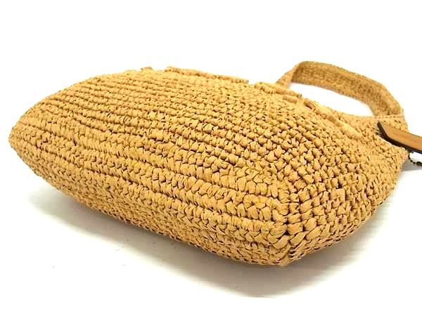 COACH コーチ ハンドバッグ ブルックリン ショルダー バッグ 28 CAL97 ナチュラル ペーパーストロー レディース カゴバッグ 新古未使用展示品