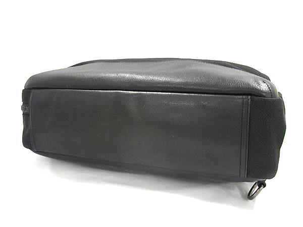 COACH コーチ ビジネスバッグ テレイン コンバーチブル バックパック イン ミックスド マテリアルズ F59944 ブラック ナイロン×レザー メンズ 3WAY 美品