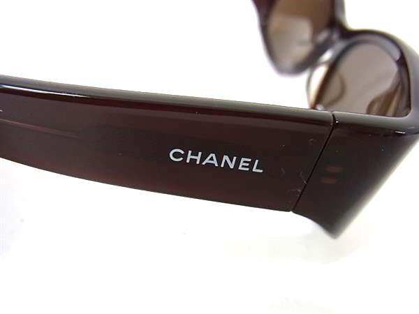 CHANEL シャネル アイウェア サングラス 5004 ブラウン プラスチック レディース 美品