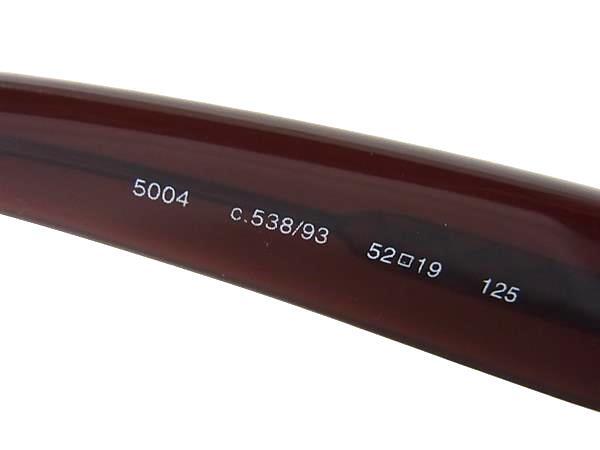 CHANEL シャネル アイウェア サングラス 5004 ブラウン プラスチック レディース 美品