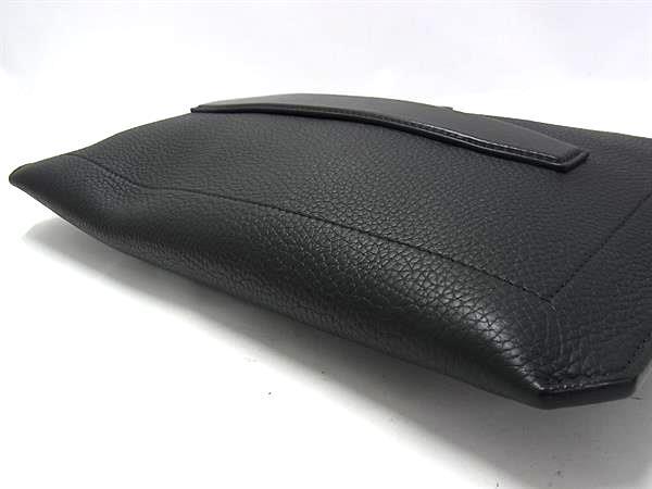 TOM FORD トムフォード クラッチバッグ ビッグジップ ブラック レザー メンズ ゴールド金具 美品