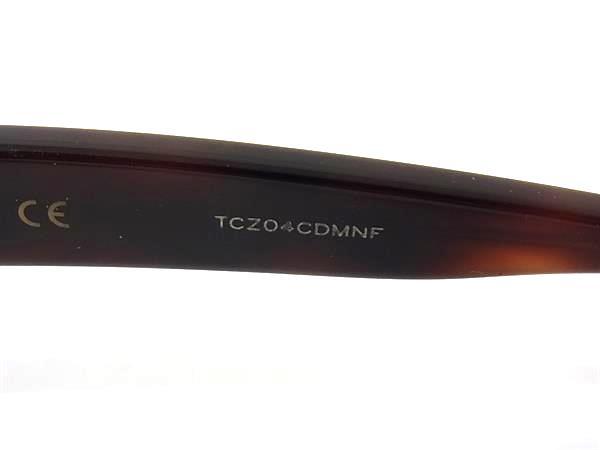 GUCCI グッチ サングラス インターロッキングG ビー GG0096SA ブラウン クリアグリーン プラスチック ユニセックス べっ甲調 美品