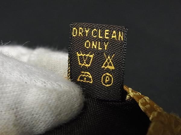 LOUIS VUITTON ルイヴィトン ネクタイ クラヴァット イエロー系 シルク100％ メンズ ロゴ