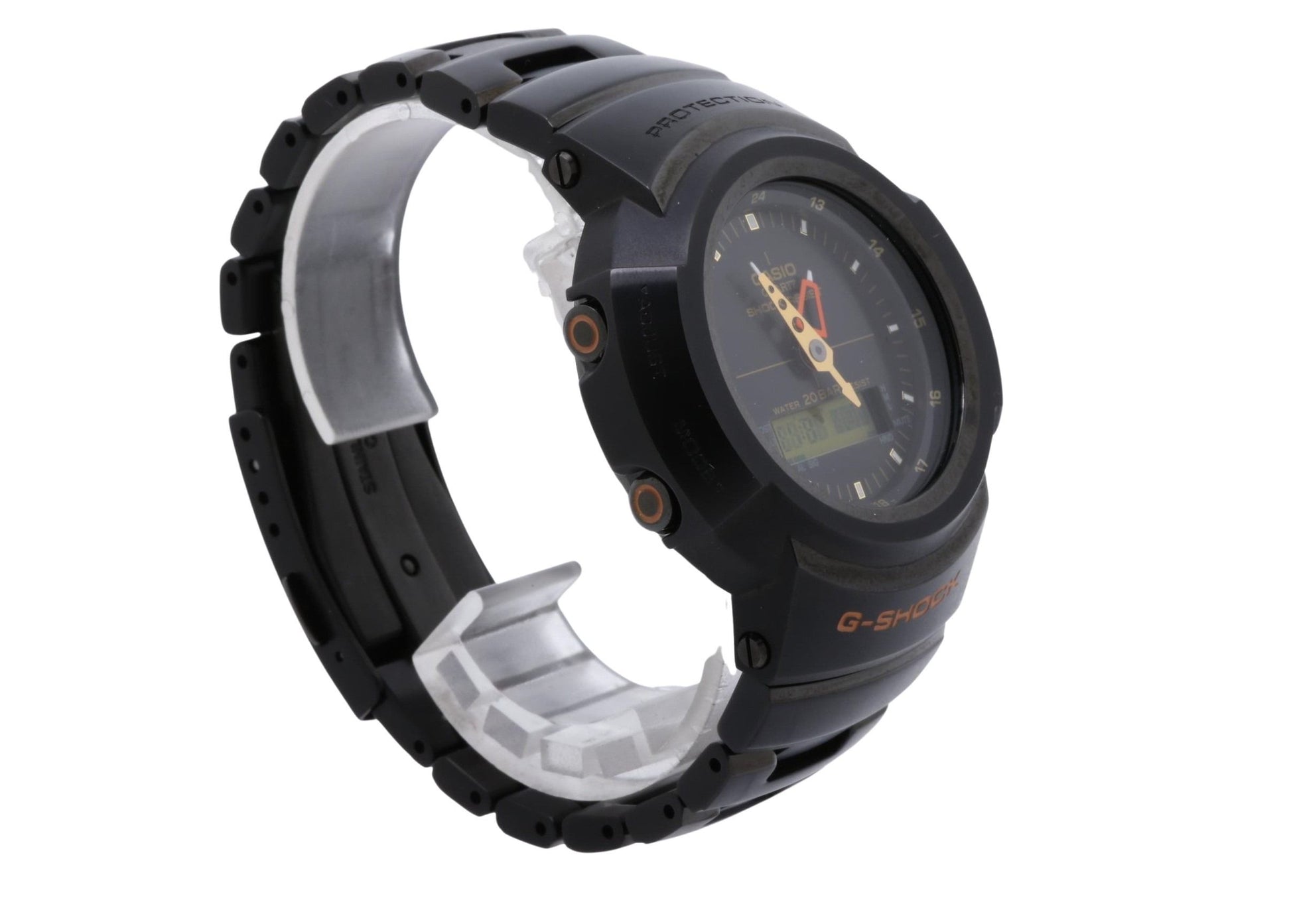 CASIO カシオ 時計 GSHOCK ユナイテッドアローズ限定 AWM500UA ブラック ステンレススチール メンズ アナデジ 超美品