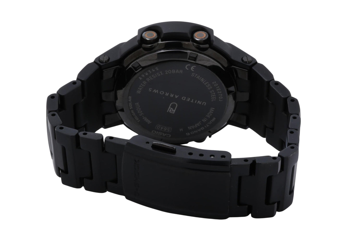 CASIO カシオ 時計 GSHOCK ユナイテッドアローズ限定 AWM500UA ブラック ステンレススチール メンズ アナデジ 超美品