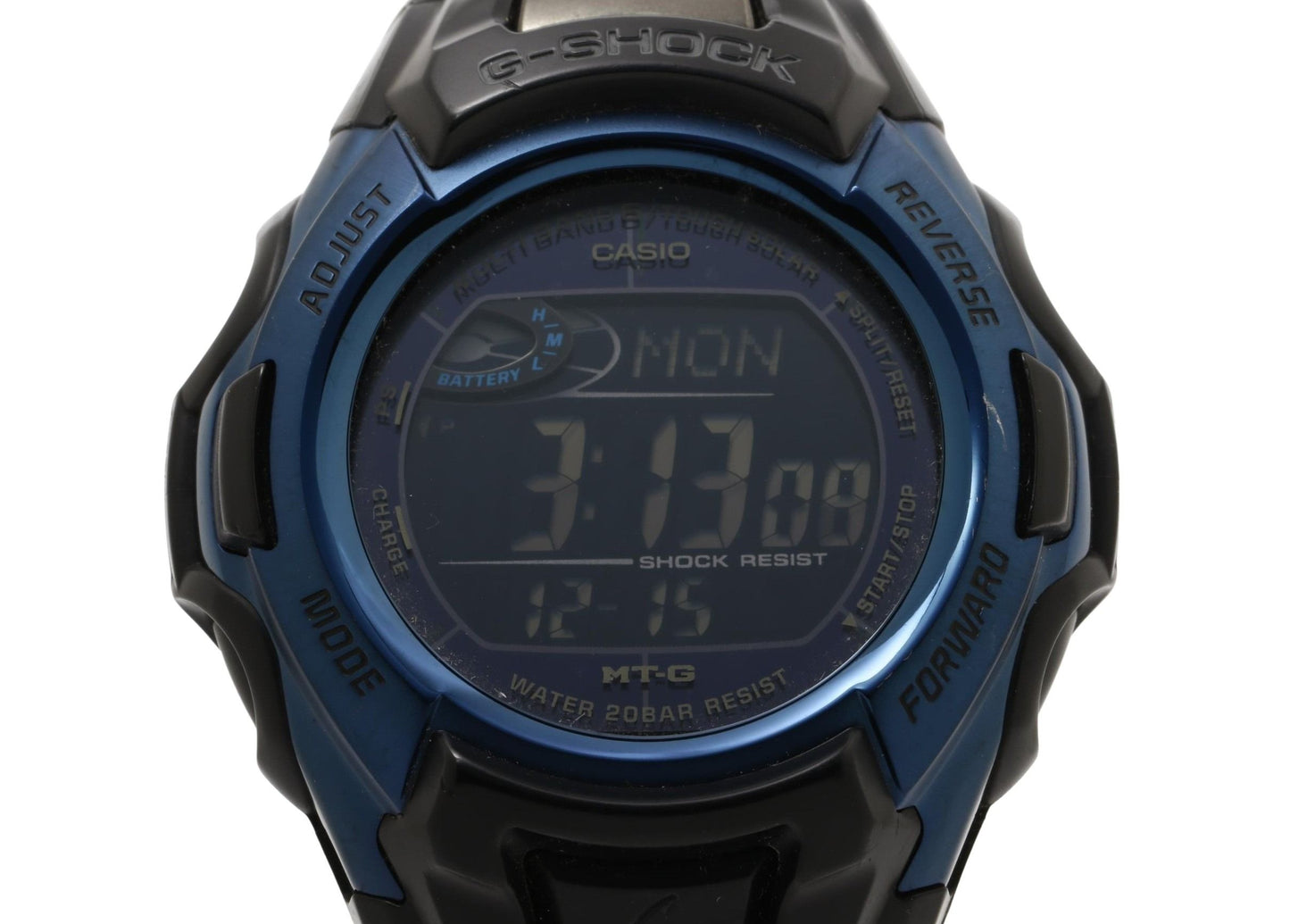 CASIO カシオ 時計 GSHOCK MTGM900BD ブラック ステンレススチール 樹脂 メンズ デジタル