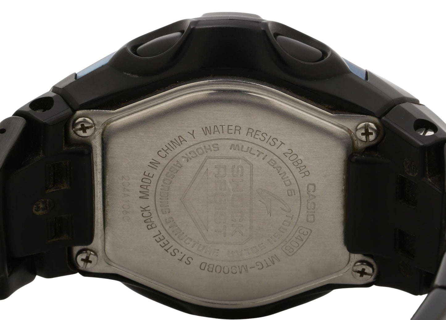 CASIO カシオ 時計 GSHOCK MTGM900BD ブラック ステンレススチール 樹脂 メンズ デジタル