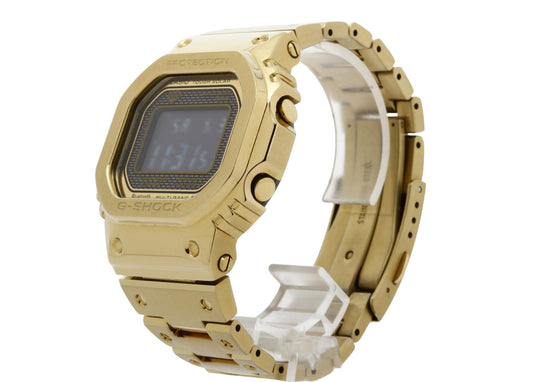 CASIO カシオ 時計 GSHOCK FULL METAL 5000 SERIES GMWB5000GD9JF ブラック ゴールド ステンレススチール メンズ デジタル 美品