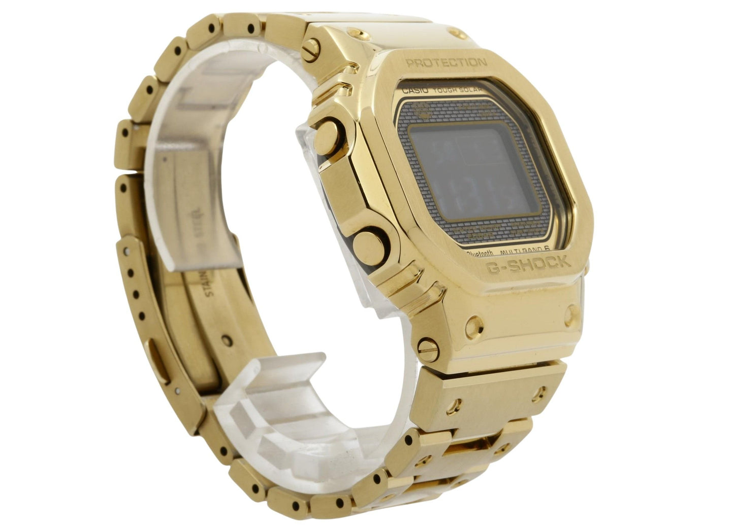CASIO カシオ 時計 GSHOCK FULL METAL 5000 SERIES GMWB5000GD9JF ブラック ゴールド ステンレススチール メンズ デジタル 美品