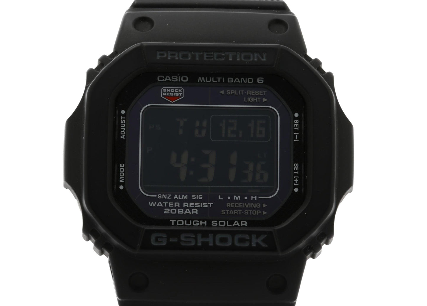 CASIO カシオ 時計 GSHOCK DIGITAL 5600 SERIES GWM5610UBC1JF ブラック 樹脂 メタル メンズ デジタル 美品