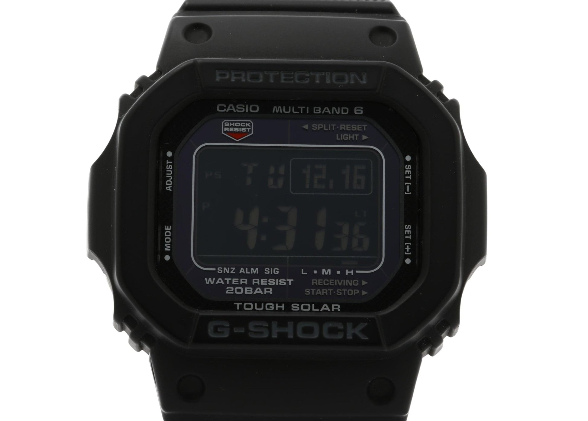 CASIO カシオ 時計 GSHOCK DIGITAL 5600 SERIES GWM5610UBC1JF ブラック 樹脂 メタル メンズ デジタル 美品