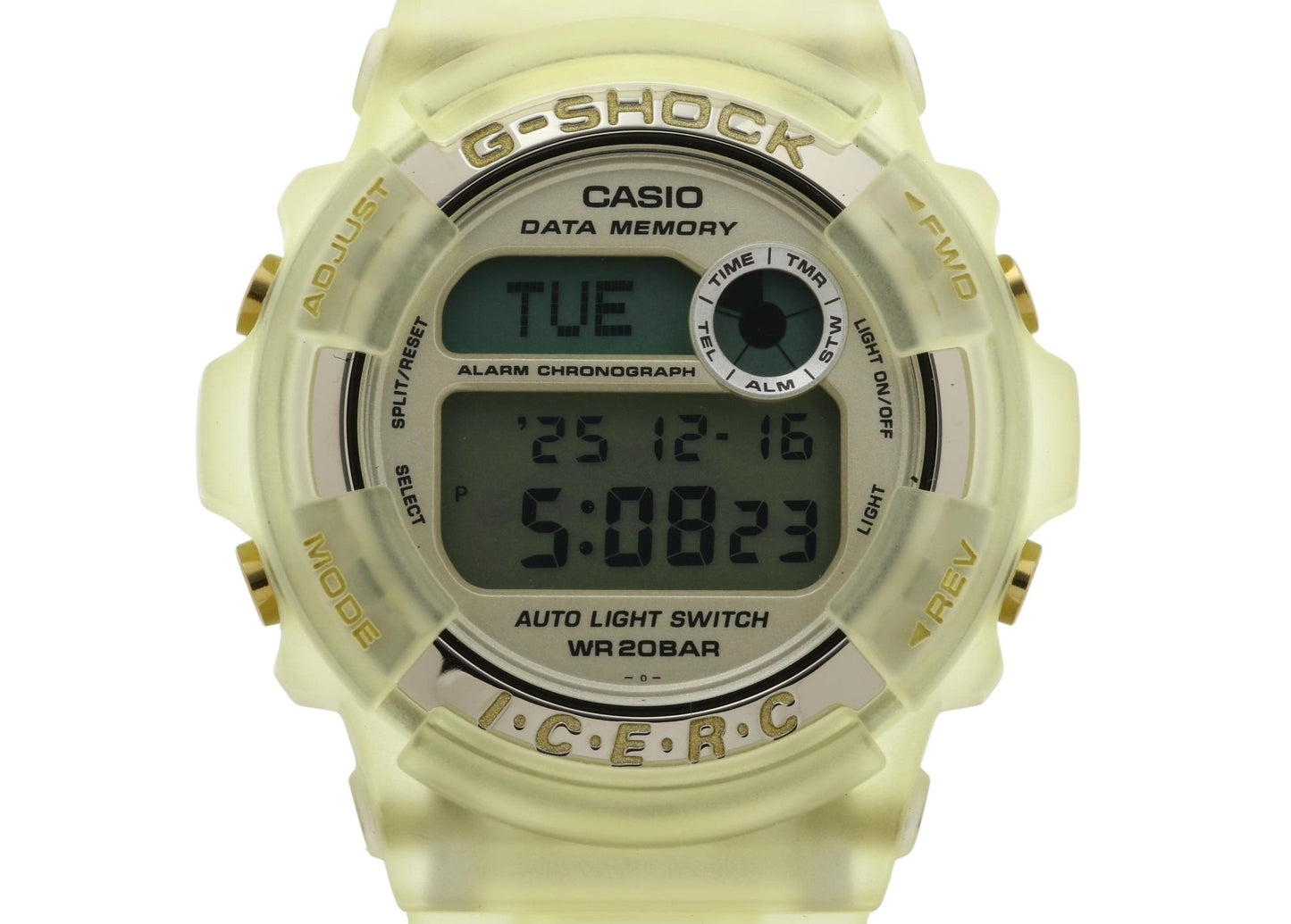 CASIO カシオ 時計 GSHOCK 第7回国際イルカ クジラ会議記念モデル DW9200K9BT クリア 樹脂 メンズ デジタル イルクジ 美品