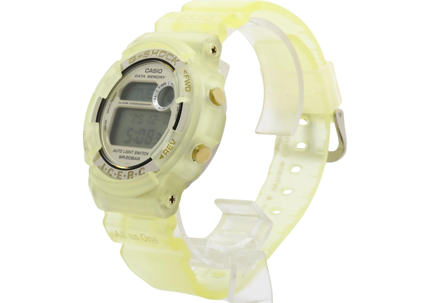 CASIO カシオ 時計 GSHOCK 第7回国際イルカ クジラ会議記念モデル DW9200K9BT クリア 樹脂 メンズ デジタル イルクジ 美品