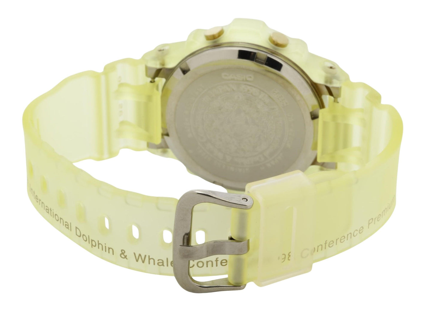 CASIO カシオ 時計 GSHOCK 第7回国際イルカ クジラ会議記念モデル DW9200K9BT クリア 樹脂 メンズ デジタル イルクジ 美品