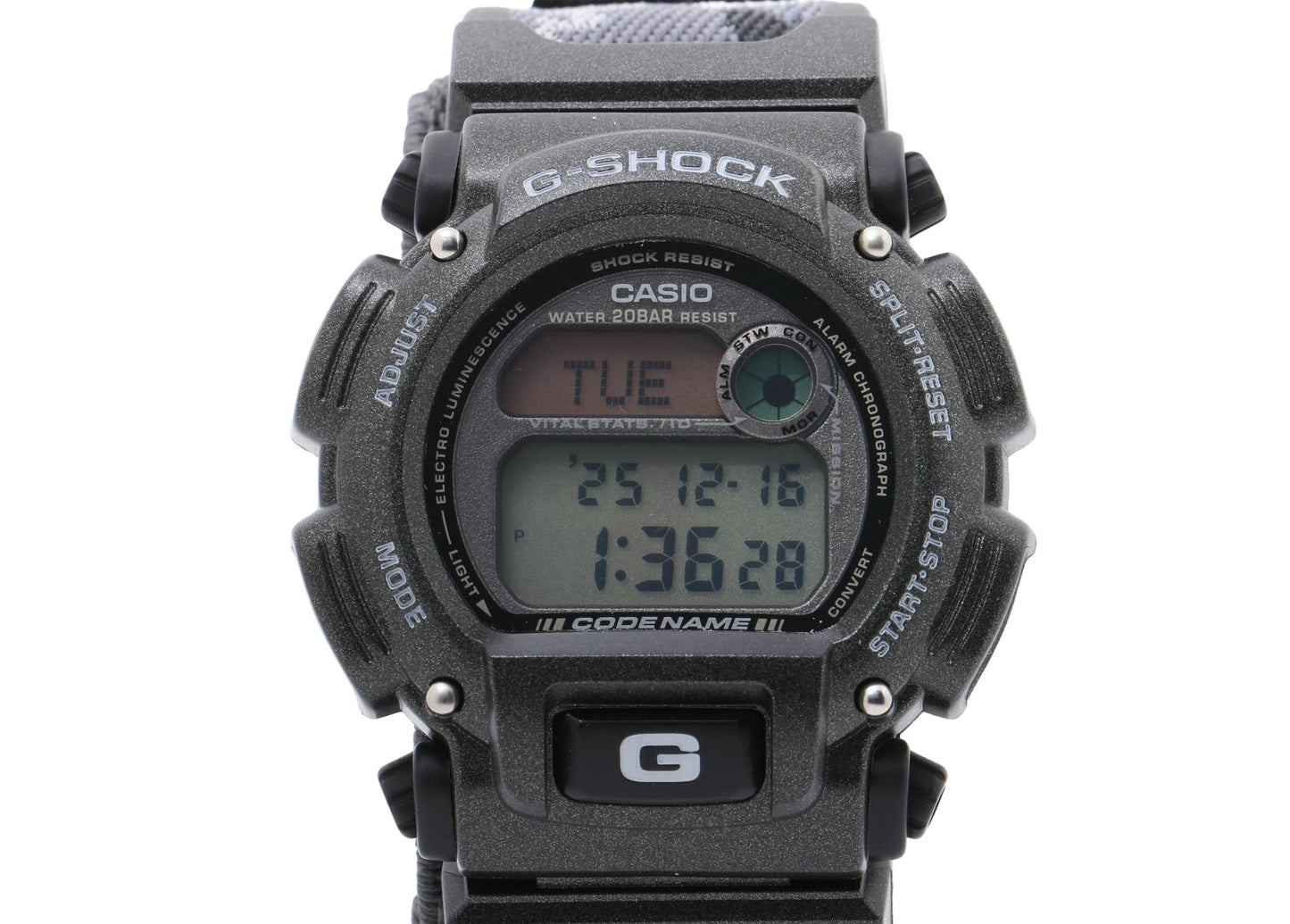CASIO カシオ 時計 GSHOCK コードネーム マサイマラ DW8800MM1T ブラック 樹脂 ナイロン メンズ デジタル 超美品