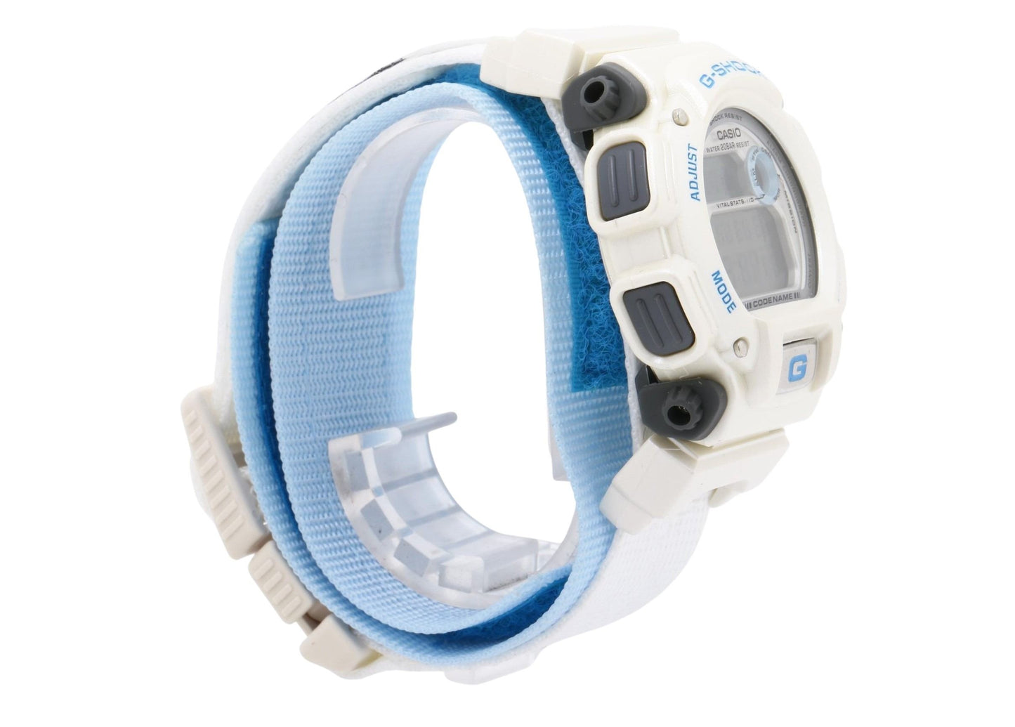 CASIO カシオ 時計 GSHOCK コードネーム DW8800AJ2AT ホワイト ブルー 樹脂 ナイロン メンズ A.D.M.A. アラスカ犬橇協会 デジタル 新品未使用展示品